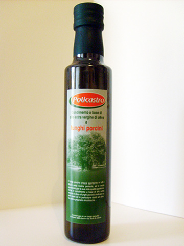 Olio extra vergine di oliva aromatizzato ai funghi porcini - 250